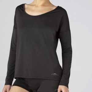 ⭐️NWT! SHEEX Women's Open Back Long Sleeve Tee, size M